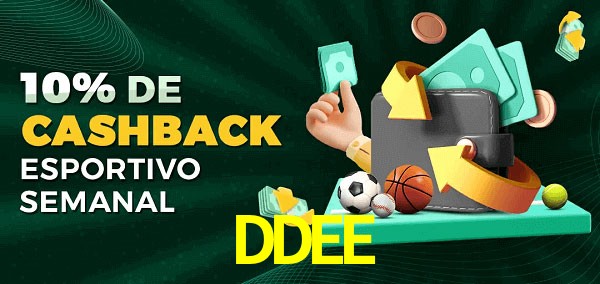 10% de bônus de cashback na DDEE